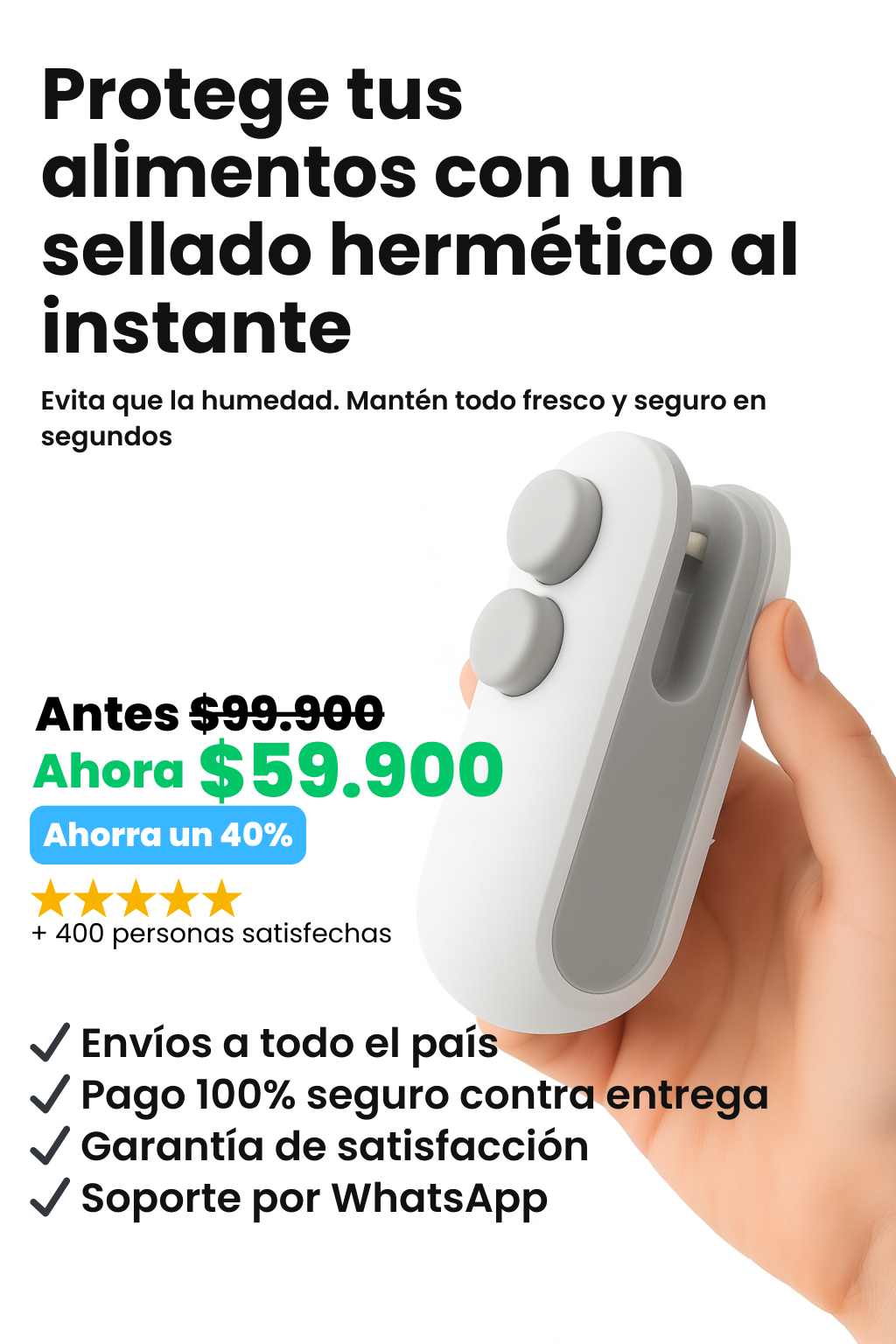 Mini selladora Portátil ®