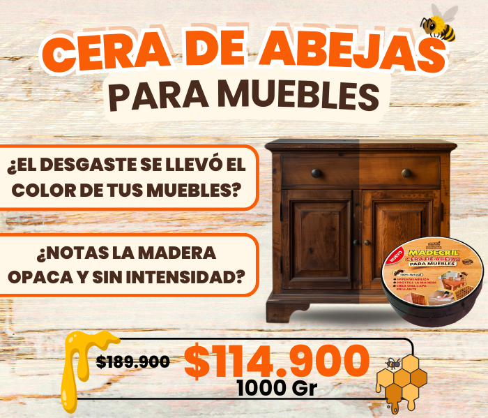 Cera De Abejas Para Muebles