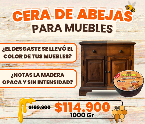 Cera De Abejas Para Muebles