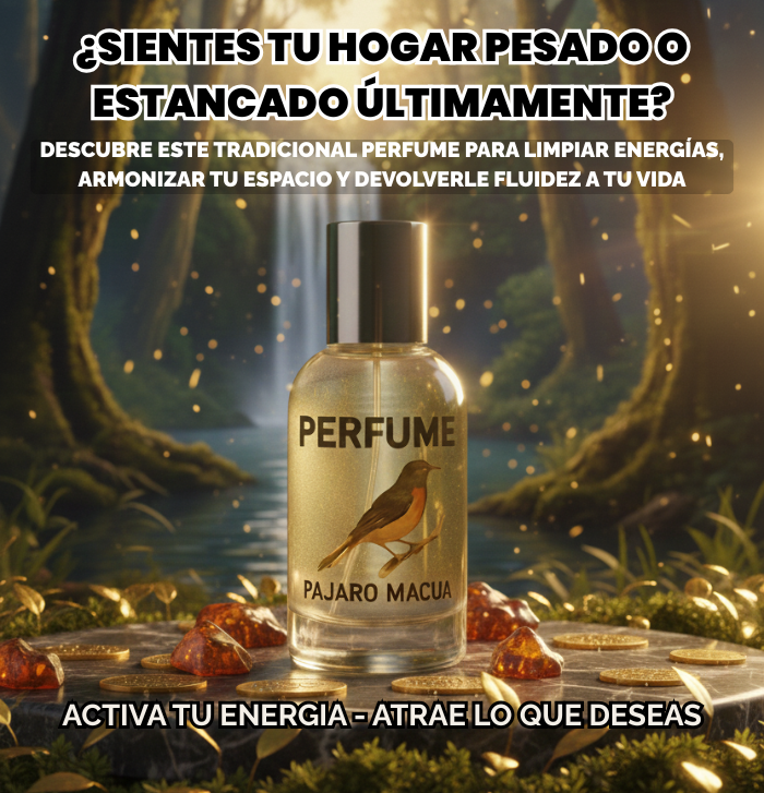 Perfume Pájaro macuá
